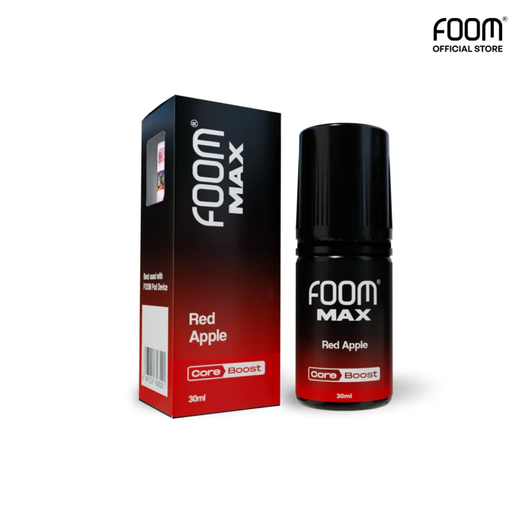 rekomendasi liquid foom dingin adalah Red Apple dari Foom