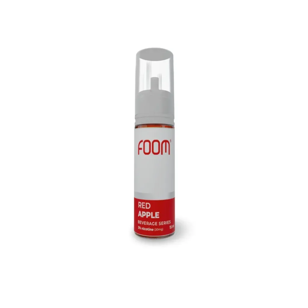 liquid foom 15 ml red apple