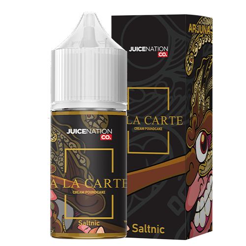 salt nic a la carte cream poundcake