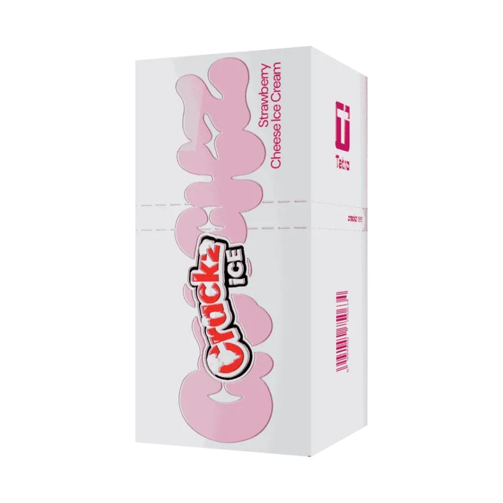 Crackz Ice Strawberry Cheese Ice Cream fb