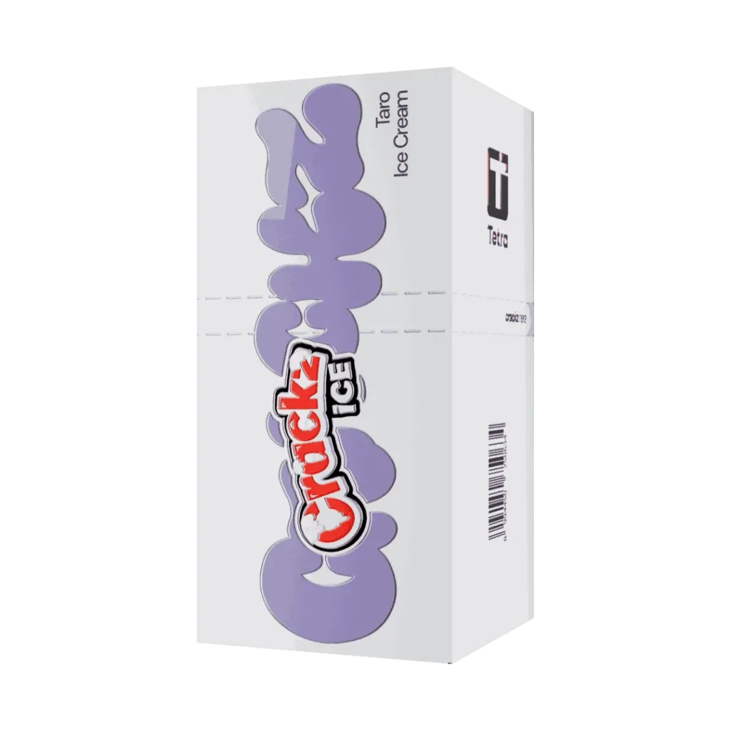 Crackz Ice Taro Ice Cream