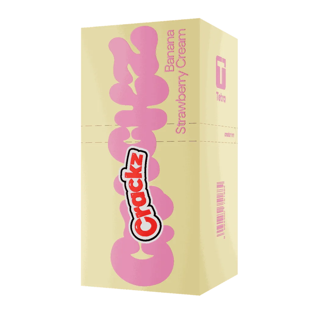 Crackz Banana Strawberry Cream
