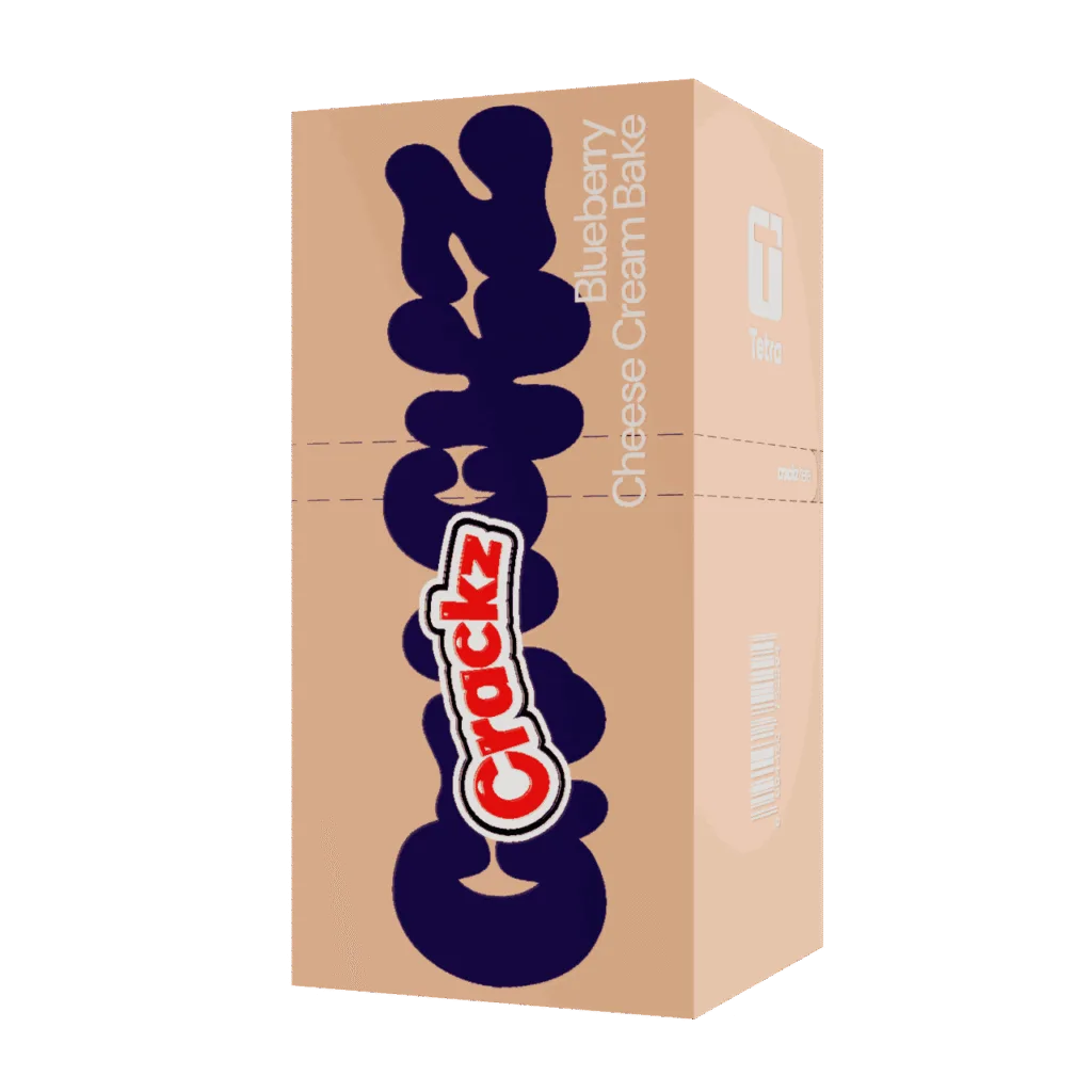 liquid crackz blueberry cheese cream bake