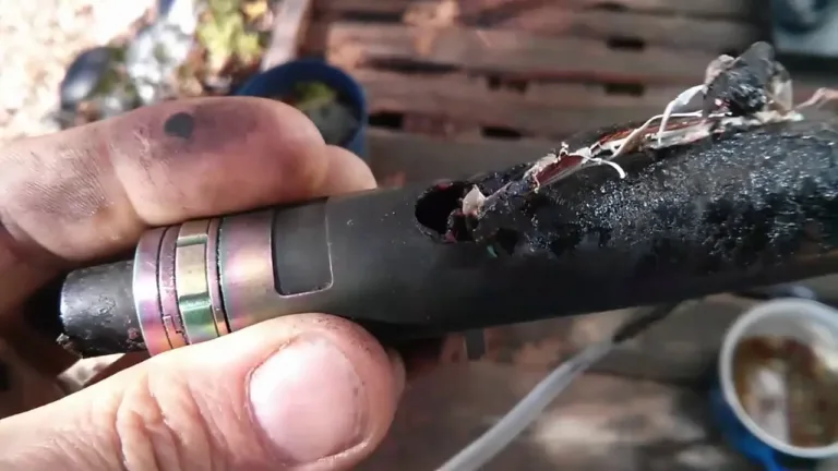 penyebab vape meledak