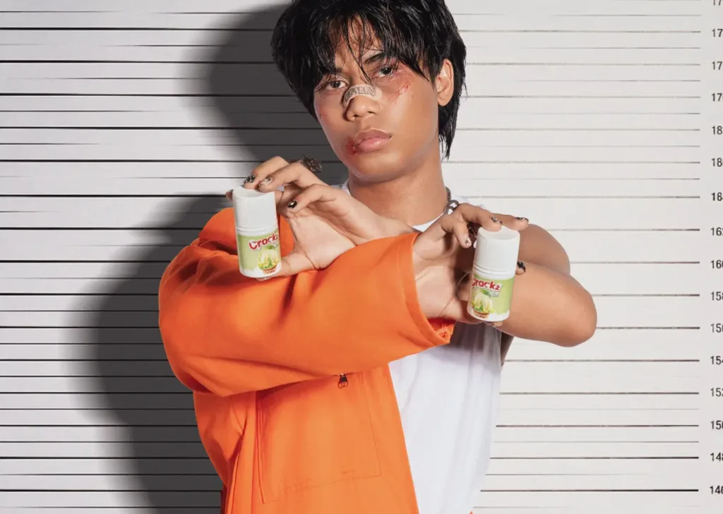 tenxi dan liquid crackz ice collab, tenxi menjadi brand ambassador crackz ice, liquid dari tetra indonesia