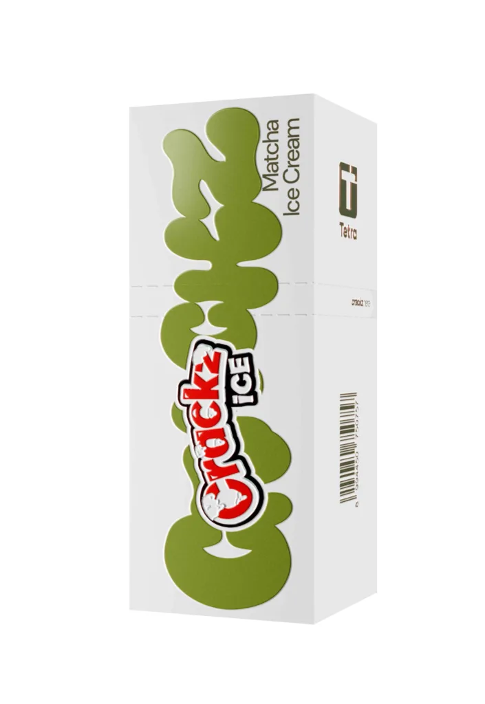 Liquid crackz ice salt nic matcha