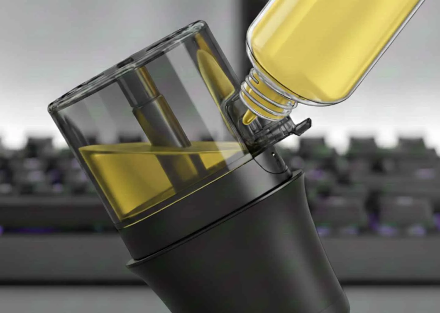 cara mengisi liquid pod di cartridge