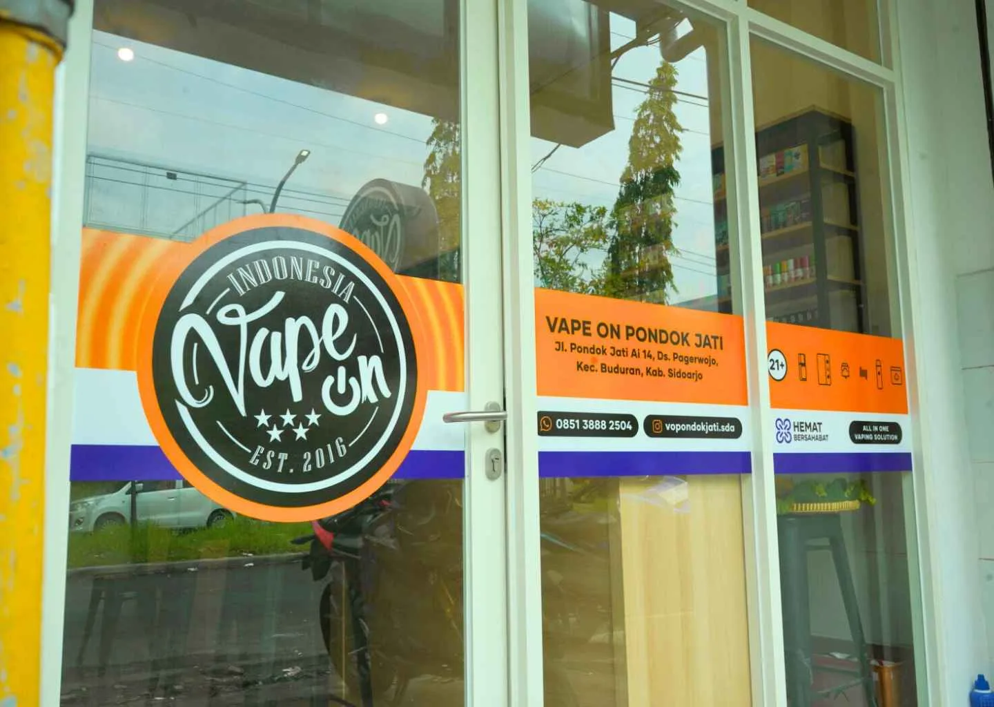 grand opening toko vape on pondok jati