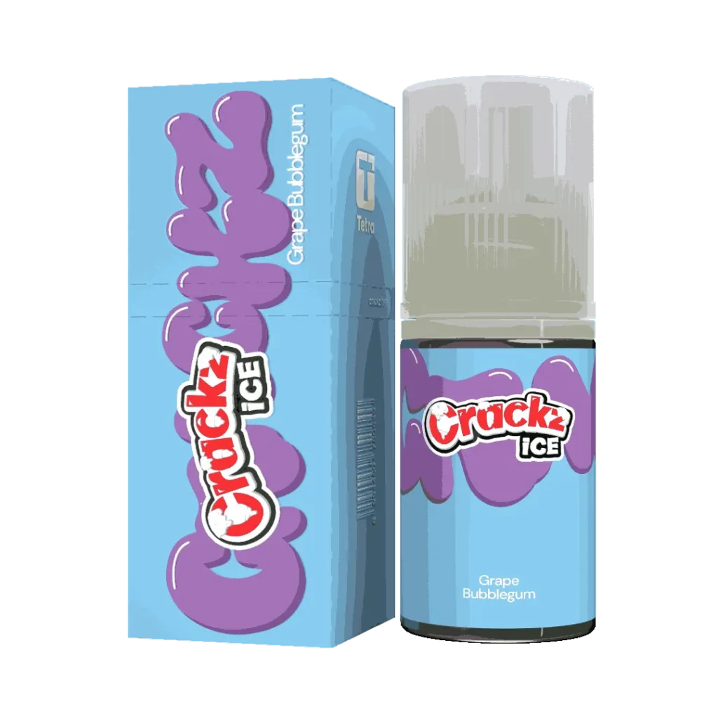 Crackz Ice Grape Bubblegum Series
