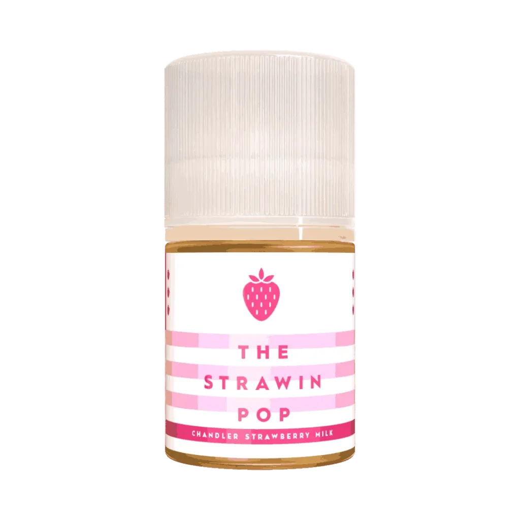 The Strawin Pop Chandler Strawberry Milk Freebase