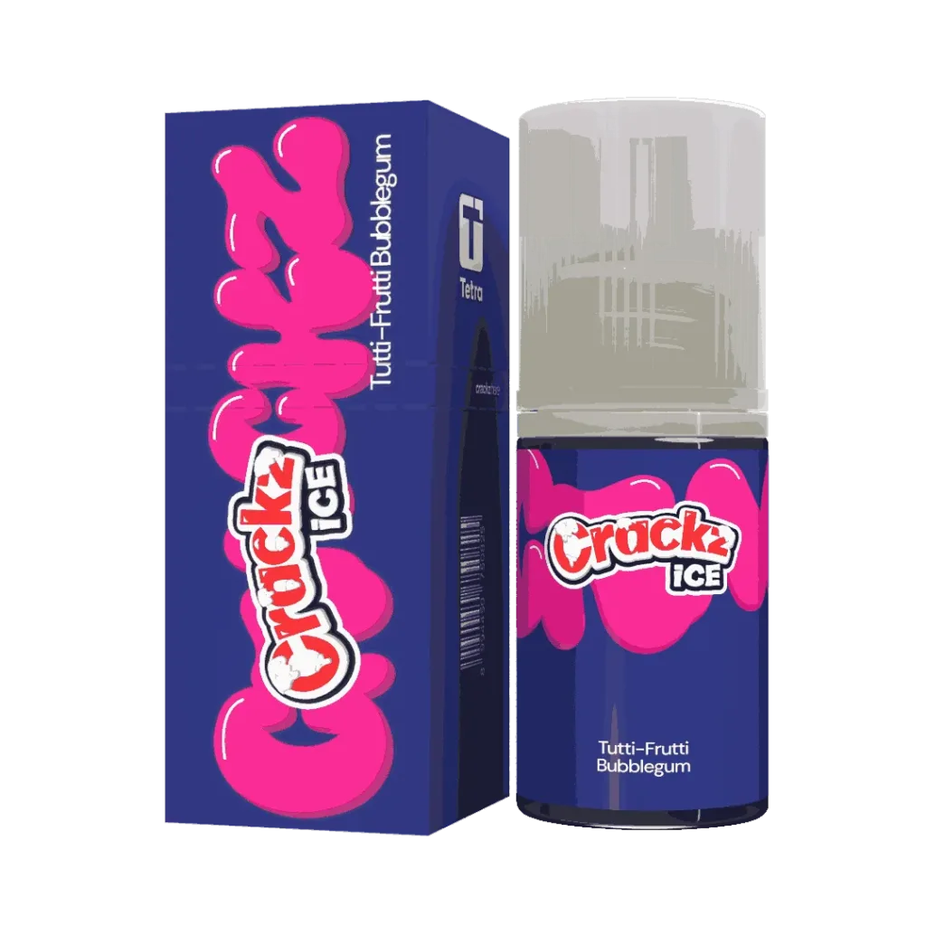 liquid artis terenak crackz ice tutti frutti bubblegum