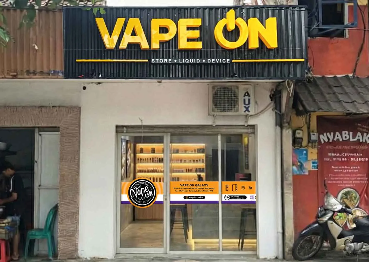 opening toko vape on galaxy