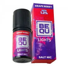bequ lights grape berry saltnic