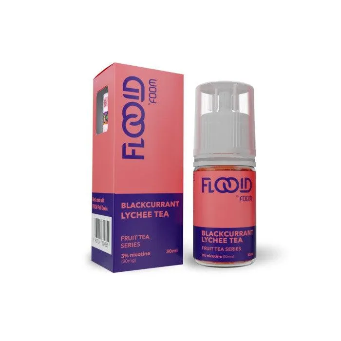 Liquid es teh FOOM Blackcurrant Lychee Tea