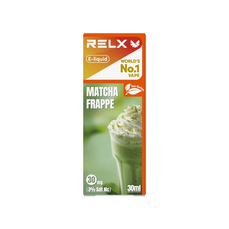 RELX liquid Matcha Frappe Tea Series