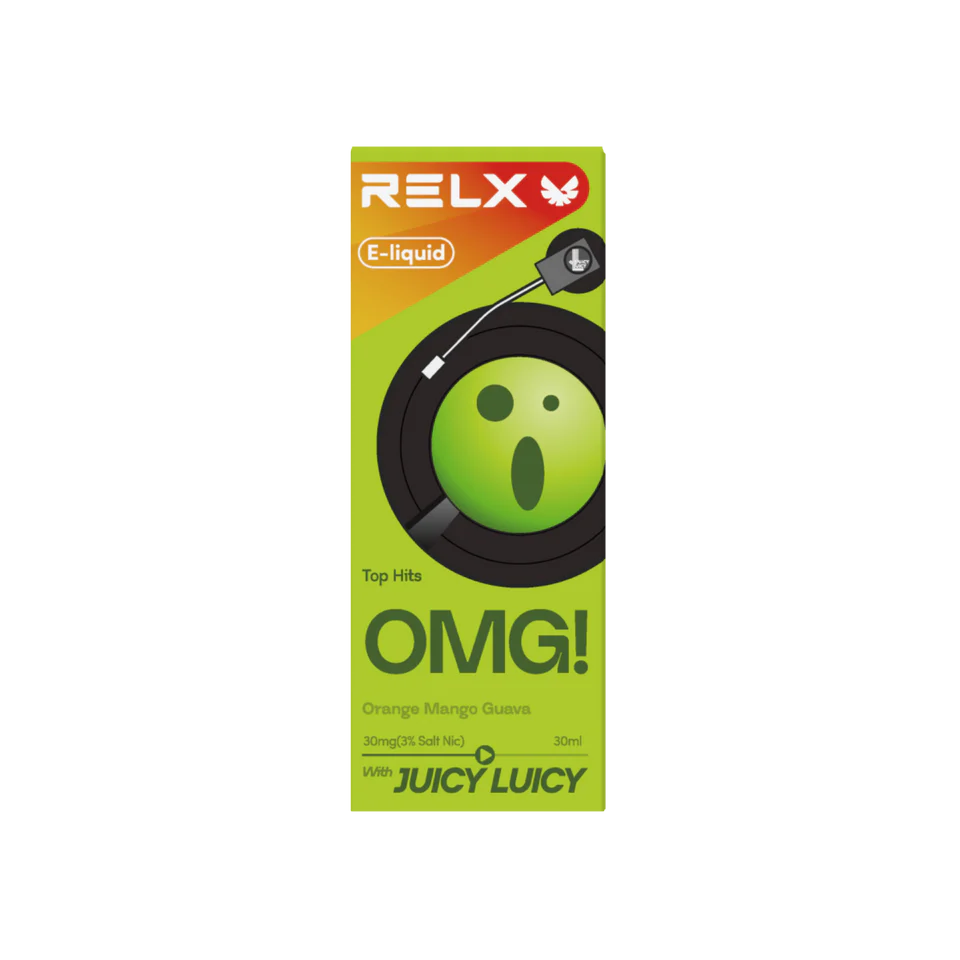 RELX liquid OMG Orange Mango Guava Fruity Series