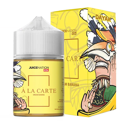 liquid a la carte cream banana