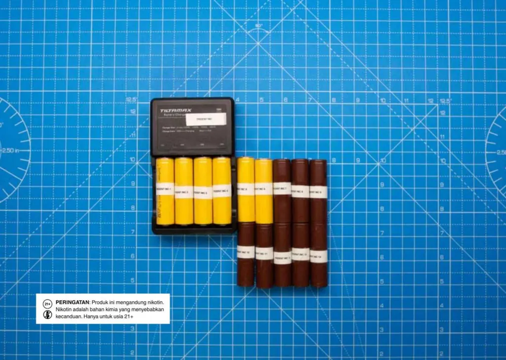 Rekomendasi Cas Baterai Vape