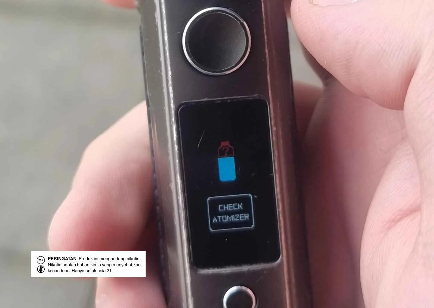 check atomizer
