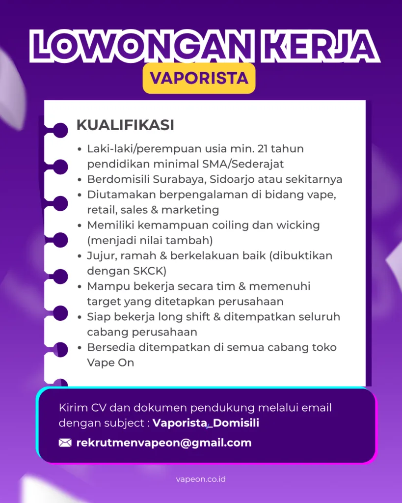 loker vaporista vape on